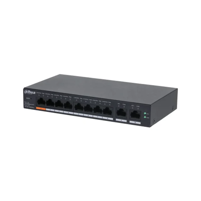 سوئیچ شبکه POE مدیریت ابری داهوا مدل DH-CS4010-8ET-60